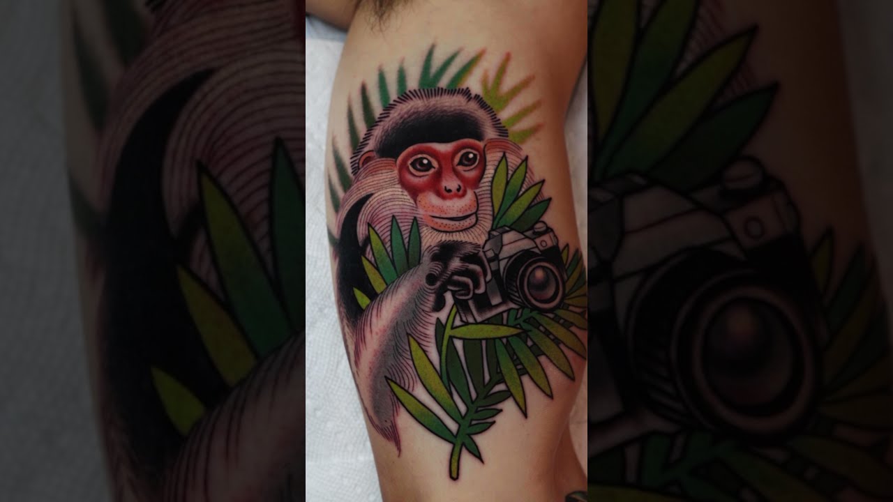 Cool 12 Monkeys Tattoo Idea | Monkey tattoos, Red tattoos, 12 monkeys